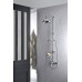 VIENNA sprch. sloup s pákovou baterií, mýdlenka, v. 1291mm, chrom (LO41RM2250)