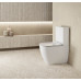 PURA WC kombi, Swirlflush, spodní/zadní odpad, bílá ExtraGlaze
