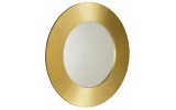 SUNBEAM zrcadlo v rámu, pr.90cm, zlatá