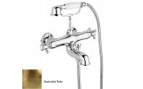 SASSARI nástěnná vanová termostatická baterie, bronz (LO41100BR)