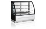 Tefcold LPD 1500 C Black - Chladicí vitrína cukrářská černá
