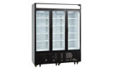 Tefcold FSC 1600 H, Třídveřová chladicí skříň, prosklené dveře