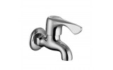 Nástěnný kulový ventil 1/2", krátký, chrom