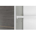 KAWA galerka s LED osvětlením 50x70x25,5cm, bílá