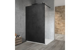 VARIO BLACK jednodílná sprchová zástěna k instalaci ke stěně, deska HPL Kara, 1000 mm