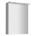 KAWA galerka s LED osvětlením 50x70x25,5cm, bílá