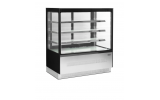 Tefcold LPD 1203 F Black, Chladicí vitrína cukrářská v černém provedení