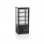 Tefcold UPD 80-I Black, Chladicí vitrína stolní, černá