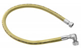 Plynová připojovací hadice s kolínkem 1/2" MM-0,5m