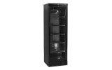 Tefcold CEV 425 black, Chladicí skříň prosklené dveře