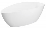 ELIPSIE vana1700x770x620mm, litý mramor, objem 330l, bílá lesk