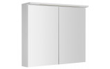 KAWA STRIP galerka s LED osvětlením 80x70x22cm, bílá