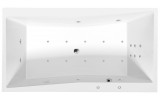 QUEST HYDRO-AIR masážní vana, 180x100x49cm, bílá