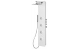 SPIRIT ROUND termostatický sprchový panel nástěnný, 250x1550mm, bílá