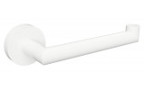 X-ROUND WHITE držák toaletního papíru bez krytu, bílá