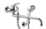 Vanová paneláková baterie 100 mm Metalia 57 chrom