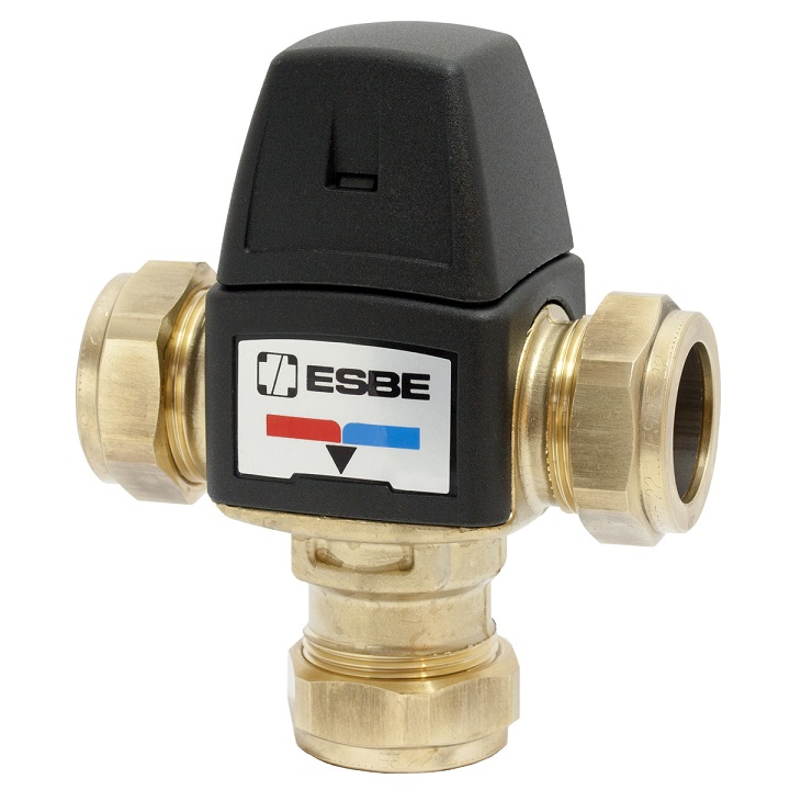 ESBE VTA 353 Termostatický směšovací ventil CPF 22mm (35°C - 60°C) Kvs 1,5 m3/h 31105200
