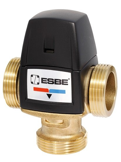 ESBE VTA 552 Termostatický směšovací ventil DN25 - 5/4&quot; (50°C - 75°C) Kvs 3,5 m3/h 31660600