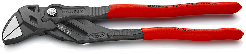 KNIPEX kliešťový kľúč 250mm, leštená oceľ 8601250