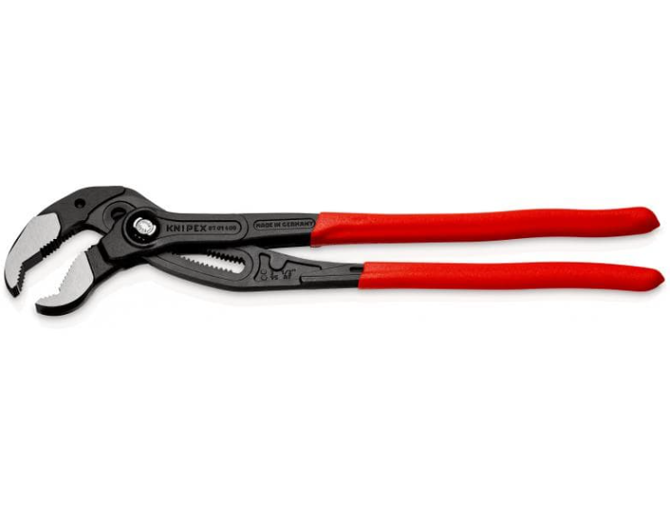 KNIPEX COBRA XL/XXL kliešte 400mm na trubky a vodné čerpadlá, chromvanadová elektrooceľ 8701400