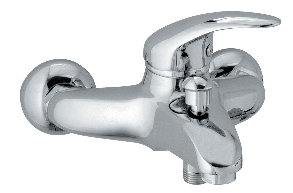 Levně Vanová baterie bez příslušenství 150 mm Titania Lux chrom 91020/1,0