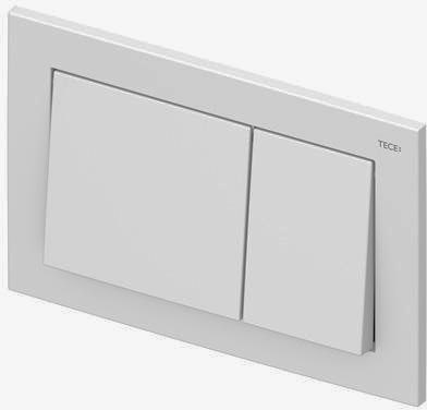 TECE BASE ovládací tlačítko 214x145mm, pro WC, dvoumnožstevní splachování, bílá 9240700