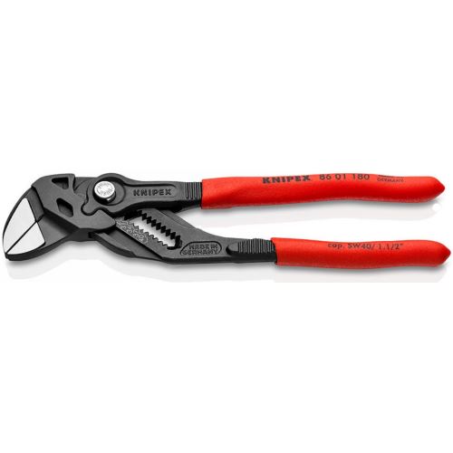 KNIPEX klešťový klíč 180mm, leštěná ocel 8601180