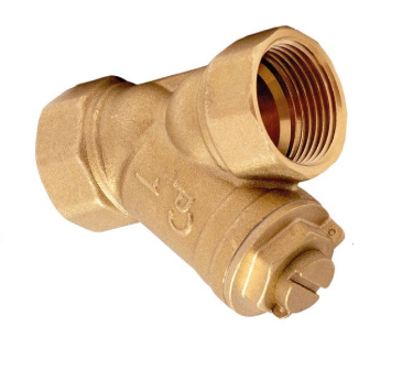 Mosadzný šikmý filter 3/4&quot; magnetický PN30, -30°C -150°C  15M.020