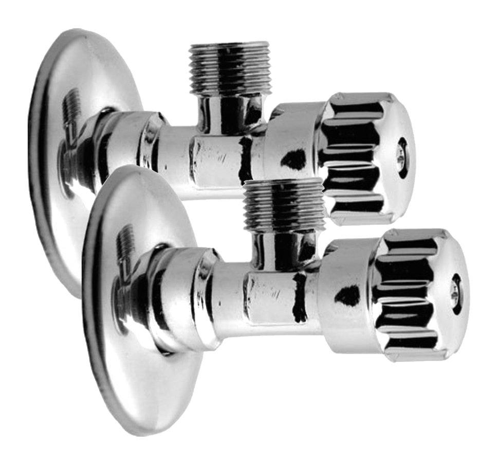 MULTITURN rohový ventil 1/2"x3/8", pár, chrom 5316