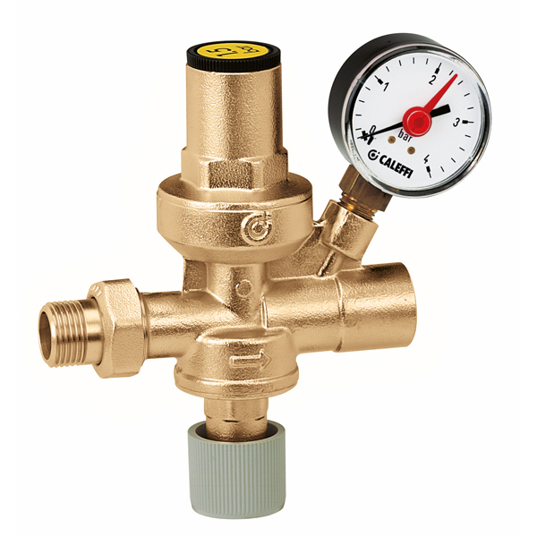 CALEFFI 553 1/2&quot; Automatická dopouštěcí sestava, s ručním kohoutem, filtrem a zpětnou klapkou 5655312