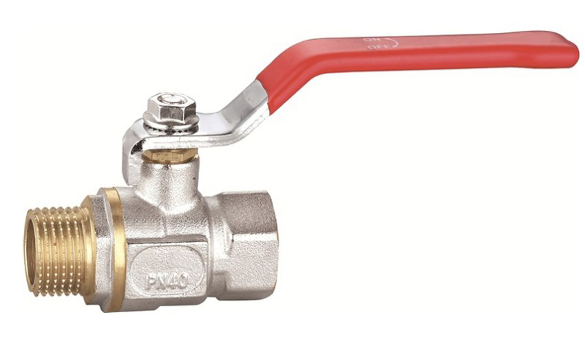 Levně Kulový kohout MF 1/2" s UCPÁVKOU, Páka, PN30 46110012