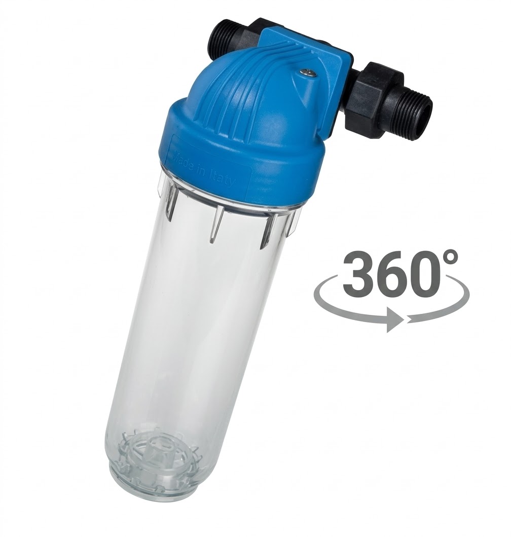 ATLAS Vodní filtr SENIOR 10" DP 360°DS - 3/4"(1"), BX(SX) 8BAR, 45°C AF1410401