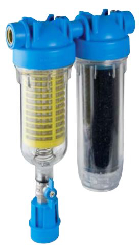 ATLAS Vodní filtr samočistící HYDRA DUO 1&quot; RSH 50mcr + LA (aktivní uhlí) SX 8BAR 6096173LA