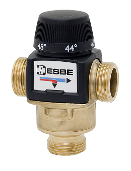 ESBE VTD 582 Přepínací termostatický ventil DN 20 - 1&quot; (40 - 52°C) 31580100