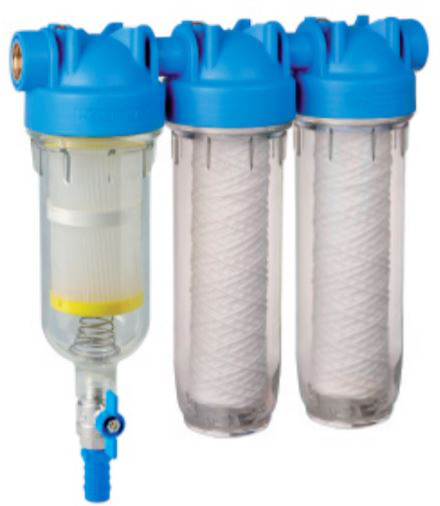 ATLAS Vodný filter samočistiaci HYDRA TRIO 1&quot; RSH 50mcr + FA 25mcr + FA 1mcr 6095196