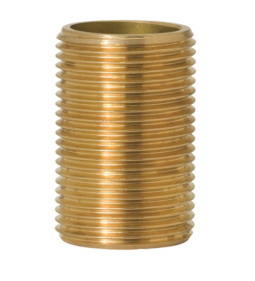 Mosadzná prostá vsuvka 3/4&quot; x 40mm 531-5BR