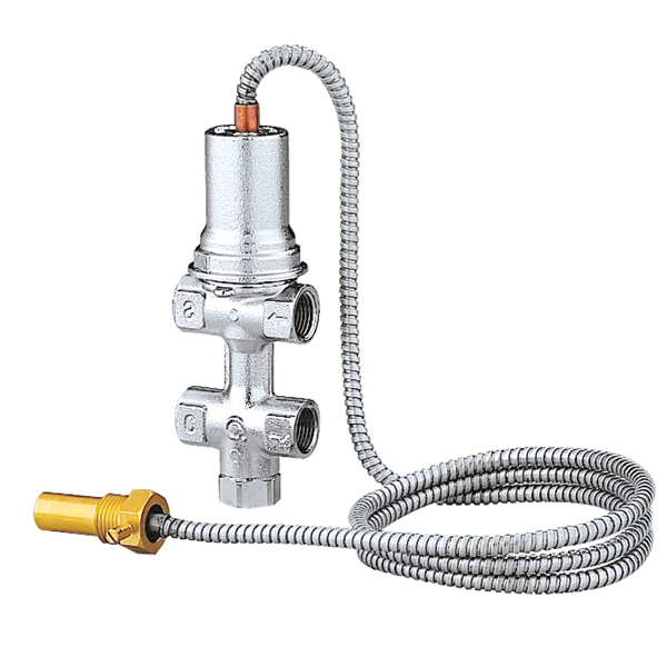 CALEFFI 544 1/2&quot; Termostatický pojistný ventil ke kotlům s automatickým dopouštěním  54412