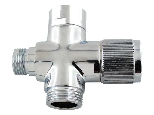 Přepínač sprchy TOP s keramickým vrškem 3/4&quot; x 1/2&quot;, CHROM 89233