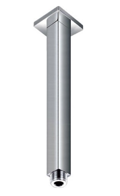 Stropní ramínko sprchové trysky - délka 35cm HRANATÉ, CHROM 83140