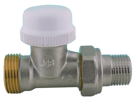 V&amp;G 416D Termostatický ventil radiátorový priamy DN15 - 1/2&quot; x 3/4&quot; s eurokónusom 416112