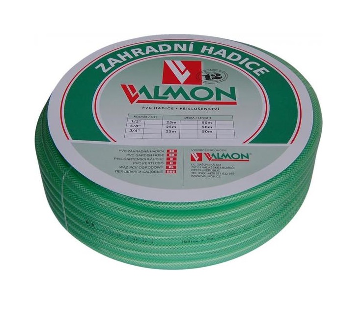 VALMON Zahradní hadice PVC 1/2&quot; x 50m - typ 1122, Pmax 10BAR 6411250