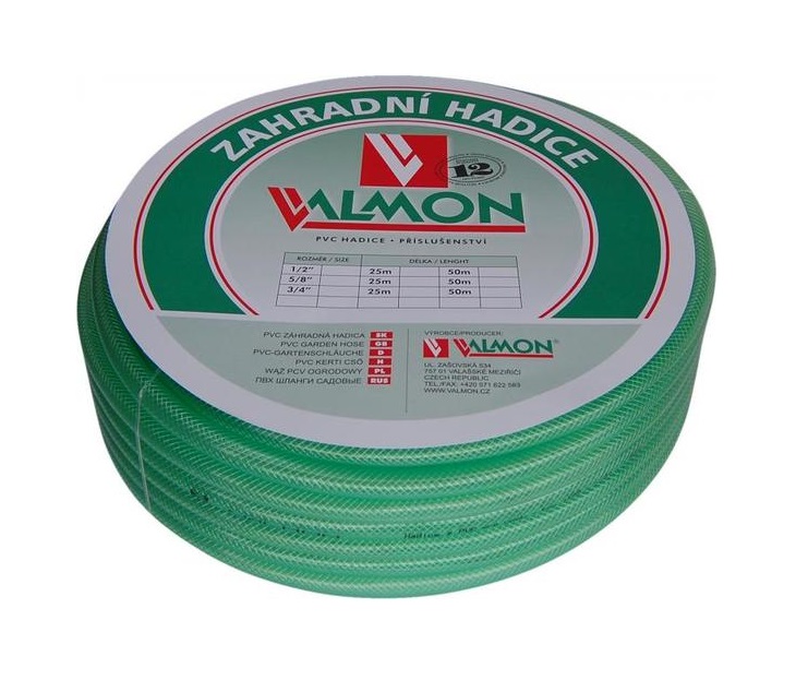 VALMON Zahradní hadice PVC 1/2&quot; x 20m - typ 1122, Pmax 10BAR 6411220