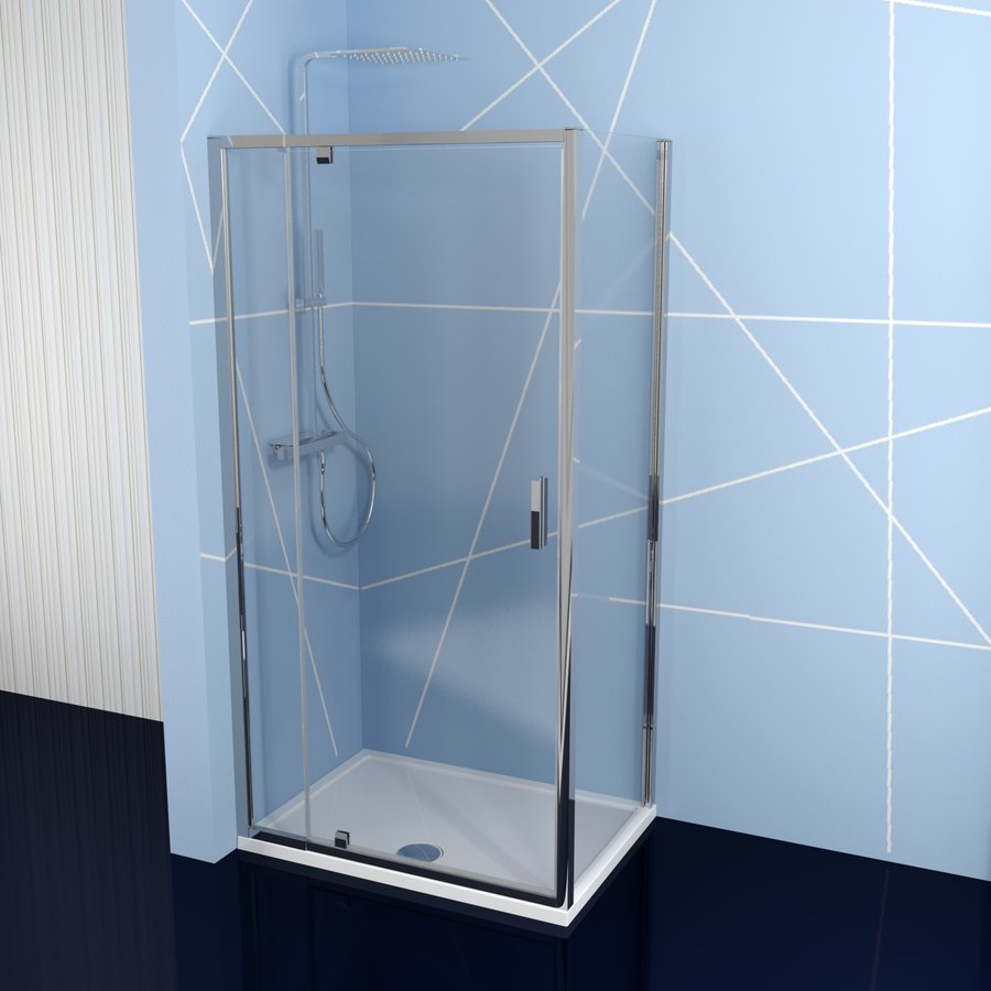 Levně Easy Line obdélníkový sprchový kout pivot dveře 770-900x1000mm L/P varianta EL1615EL3415