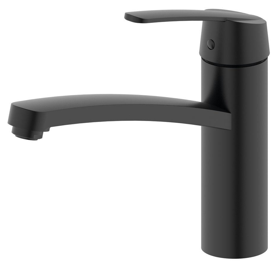 Levně LISON stojánková dřezová baterie, černá mat MJ125B