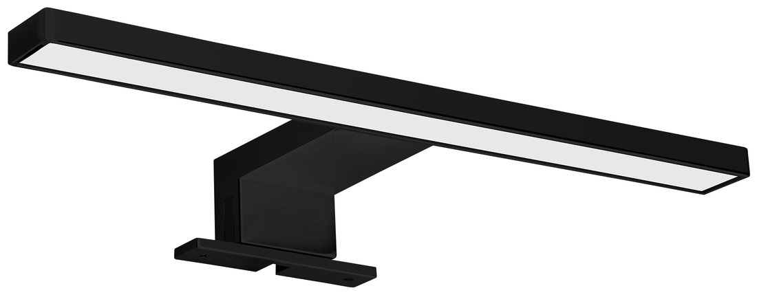 Levně SERAPA LED svítidlo 5W, 230V, 300x40x100mm, IP44, plast, černá mat SA147B