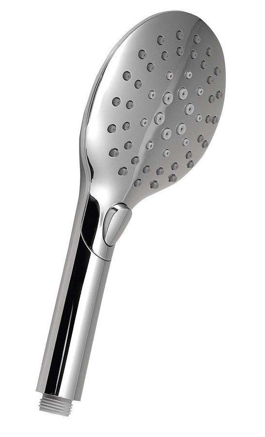 Ruční sprcha s tlačítkem, 6 režimů sprchování, průměr 120 mm, ABS/chrom 1204-21