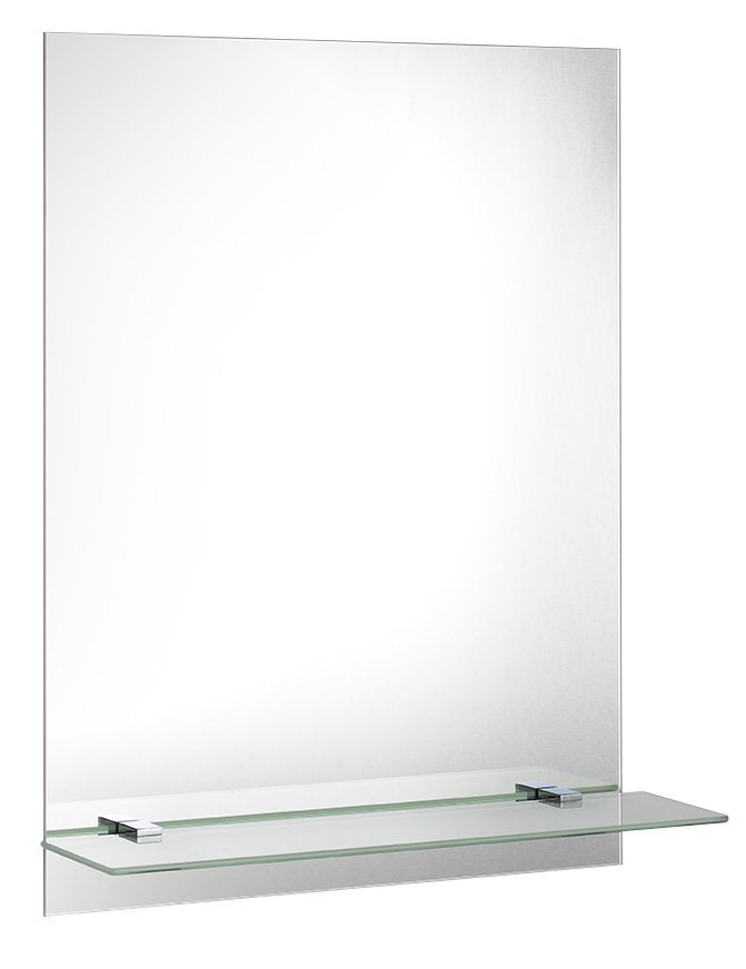 Zrkadlo s policou 60x80cm, vrátane závesov 22430-01