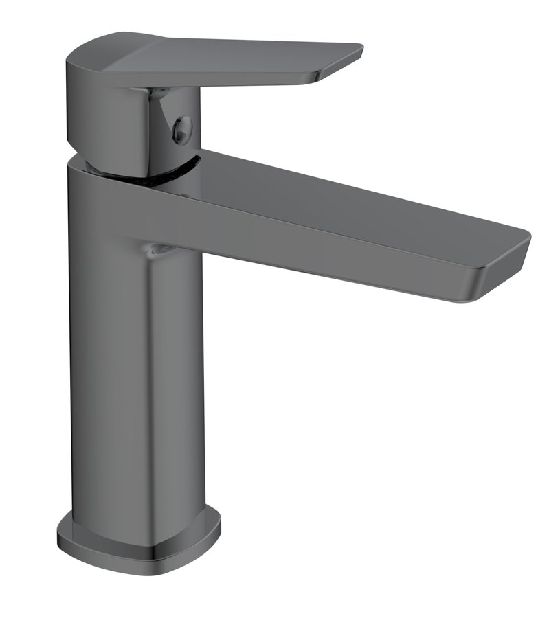Levně FLERY stojánková umyvadlová baterie, gun metal FY002GM