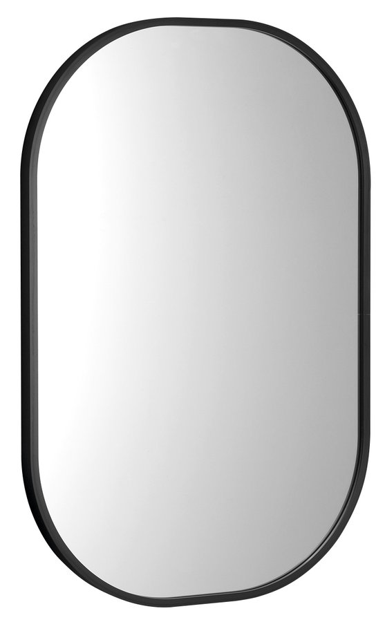 Zrkadlo CONA SLIM v ráme 40x60cm, čierne NC245