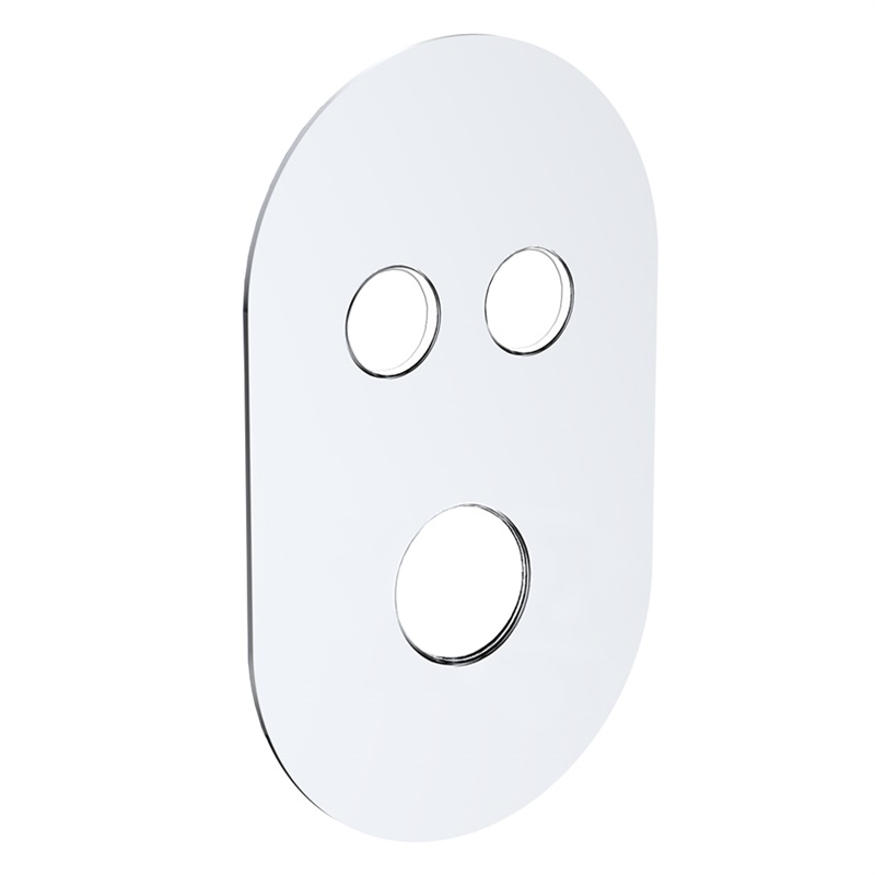 Mereo, Kryt oválny pre 2-cestnú podomietkovú termostatickú batériu, 120*200 mm CB415TOS2 CB415TOS2